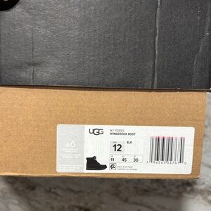 UGG Black Maddock Boot BNIB